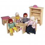 Vila Rosa Eichhorn - Casuta de joaca cu mobilier din lemn inclus cu doua nivele Vila Rosa Eichhorn - Casuta de joaca cu mobilier din lemn inclus cu doua nivele